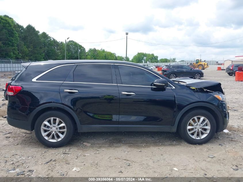 2018 Kia Sorento 2.4L L VIN: 5XYPG4A38JG370554 Lot: 39356064