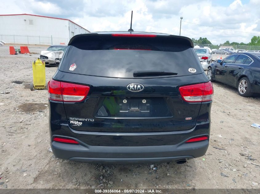 2018 KIA SORENTO LX/L - 5XYPG4A38JG370554