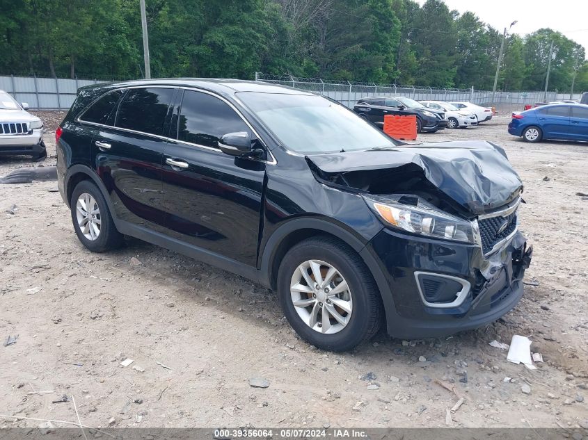 2018 KIA SORENTO LX/L - 5XYPG4A38JG370554