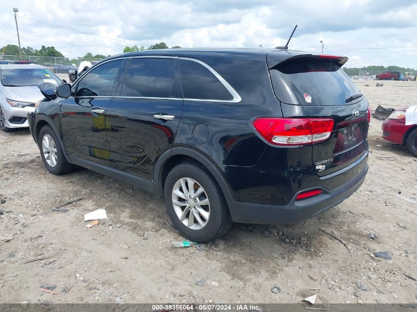 2018 Kia Sorento 2.4L L VIN: 5XYPG4A38JG370554 Lot: 39356064