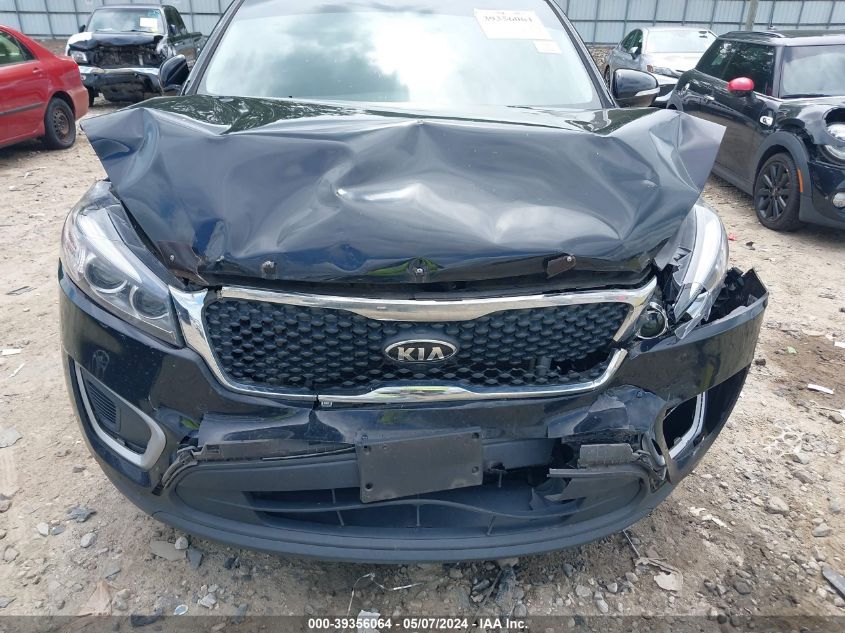 2018 KIA SORENTO LX/L - 5XYPG4A38JG370554