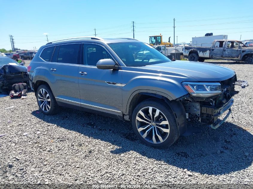 2023 Volkswagen Atlas 3.6L V6 Sel Premium R-Line VIN: 1V2FR2CA7PC507002 Lot: 39356071