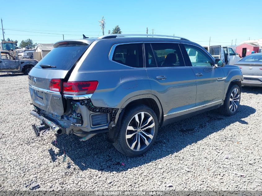 2023 Volkswagen Atlas 3.6L V6 Sel Premium R-Line VIN: 1V2FR2CA7PC507002 Lot: 39356071