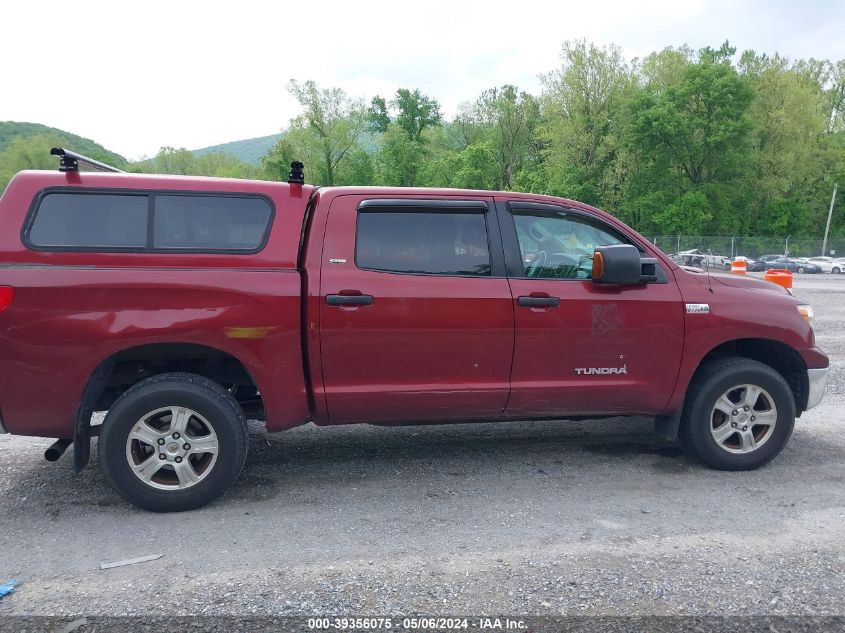 2008 Toyota Tundra Base 5.7L V8/Sr5 5.7L V8 VIN: 5TBEV54178S482930 Lot: 39356075