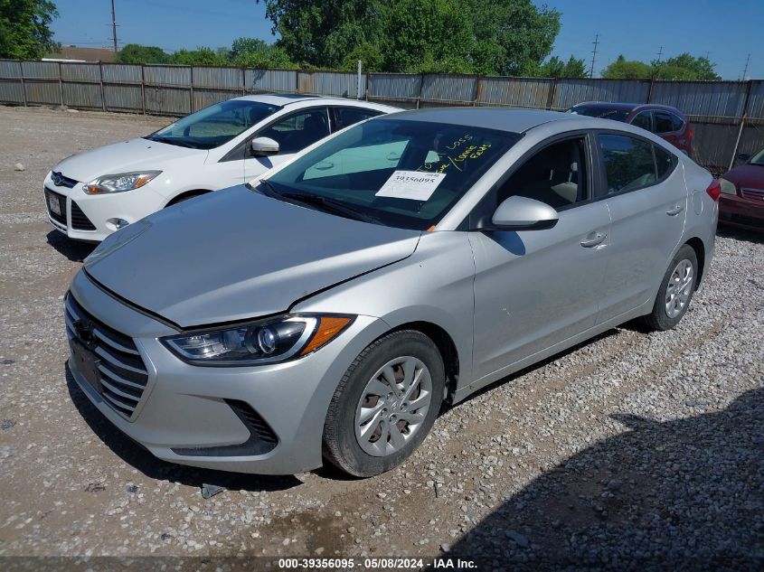 2017 Hyundai Elantra Se VIN: 5NPD74LF0HH155893 Lot: 39356095