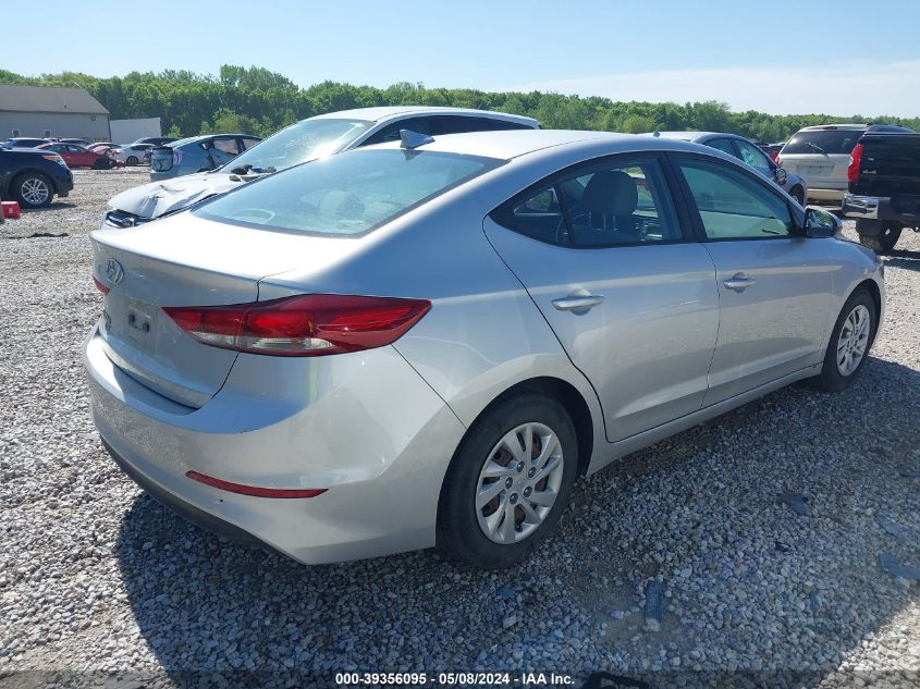 2017 Hyundai Elantra Se VIN: 5NPD74LF0HH155893 Lot: 39356095