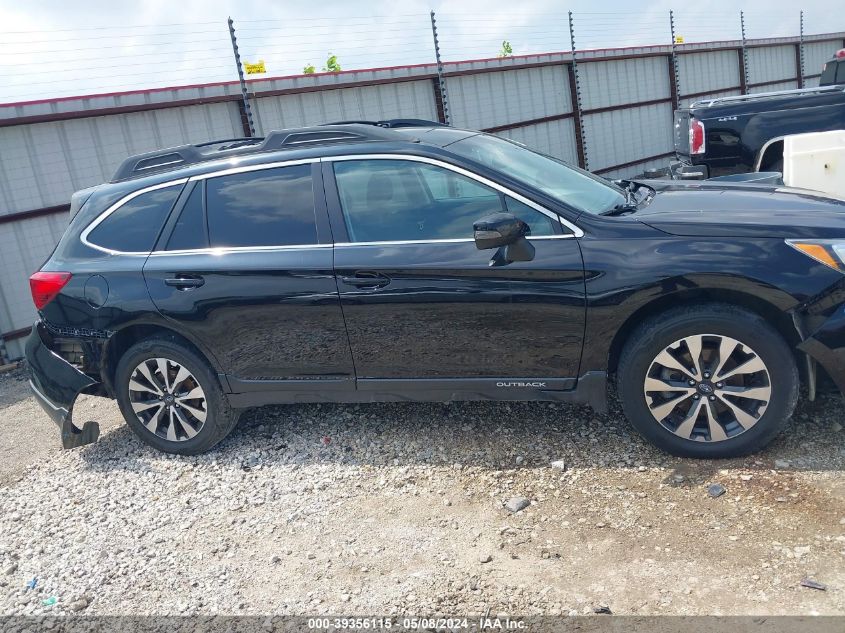 2015 Subaru Outback 3.6R Limited VIN: 4S4BSEJC4F3205185 Lot: 39356115