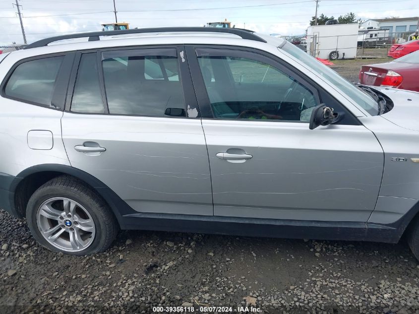 2004 BMW X3 3.0I VIN: WBXPA93484WC34684 Lot: 39356118