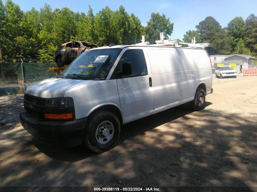 2018 Chevrolet Express 2500 Work Van VIN: 1GCWGBFP7J1255780 Lot: 39356119