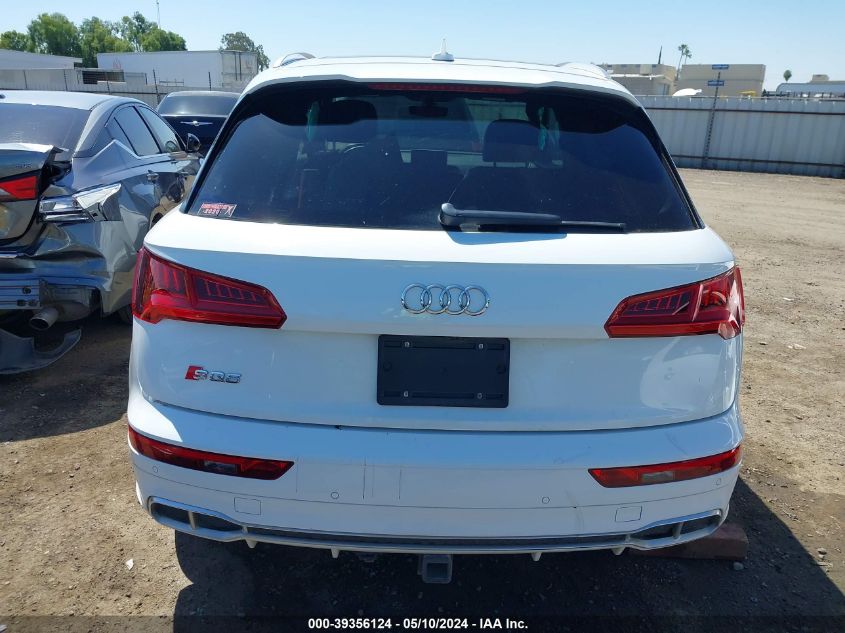 2018 Audi Sq5 3.0T Premium Plus VIN: WA1A4AFY3J2239344 Lot: 39356124