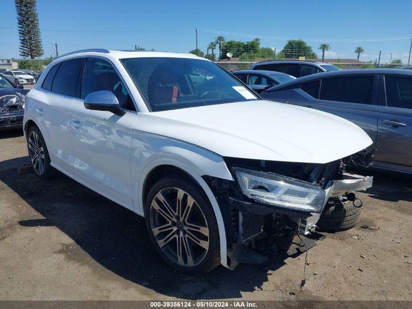 2018 Audi Sq5 3.0T Premium Plus VIN: WA1A4AFY3J2239344 Lot: 39356124