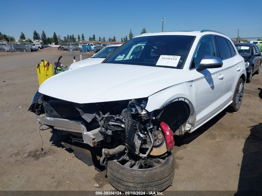 2018 Audi Sq5 3.0T Premium Plus VIN: WA1A4AFY3J2239344 Lot: 39356124