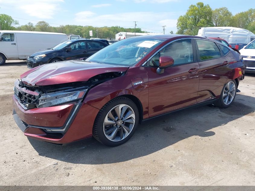 2018 Honda Clarity Plug-In Hybrid Touring VIN: JHMZC5F3XJC016072 Lot: 39356138