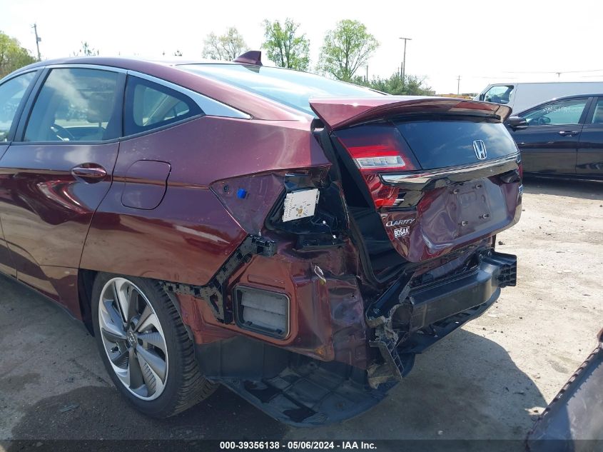 2018 Honda Clarity Plug-In Hybrid Touring VIN: JHMZC5F3XJC016072 Lot: 39356138