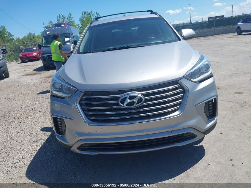 2017 Hyundai Santa Fe Se VIN: KM8SMDHF8HU171818 Lot: 39356192