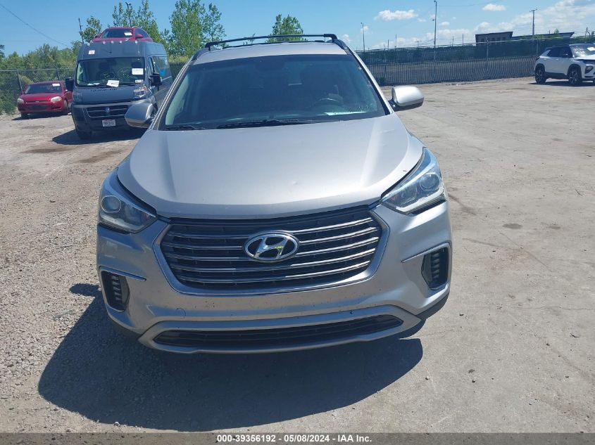 2017 Hyundai Santa Fe Se VIN: KM8SMDHF8HU171818 Lot: 39356192