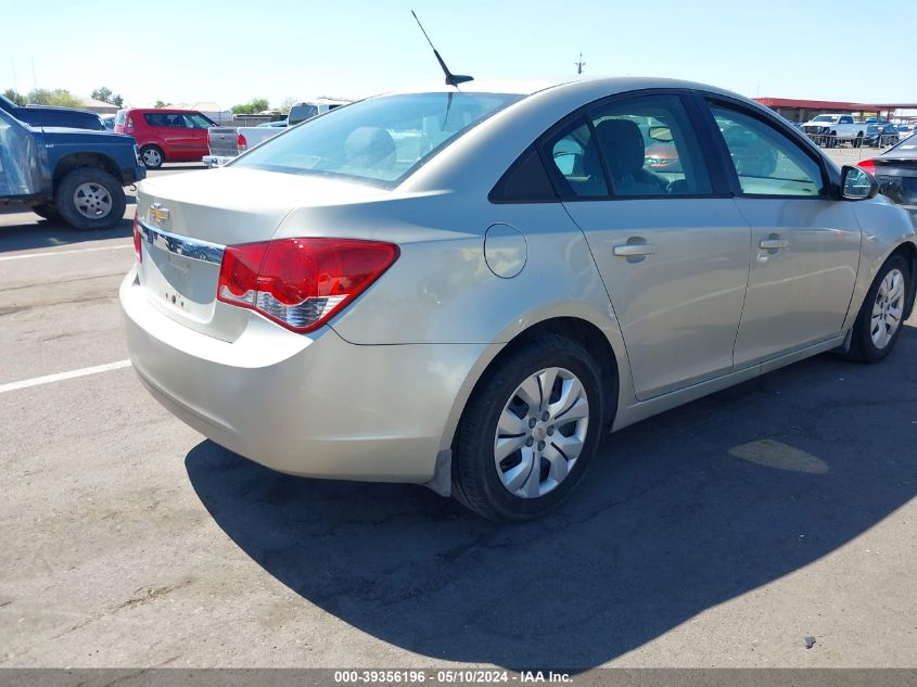 2014 Chevrolet Cruze Ls Auto VIN: 1G1PA5SG9E7484664 Lot: 39356196