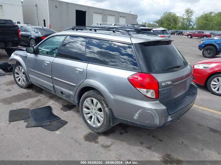 2009 Subaru Outback 2.5I Limited VIN: 4S4BP66C497337179 Lot: 39356202