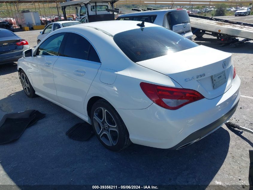 VIN WDDSJ4EB4JN683872 2018 MERCEDES-BENZ CLA 250