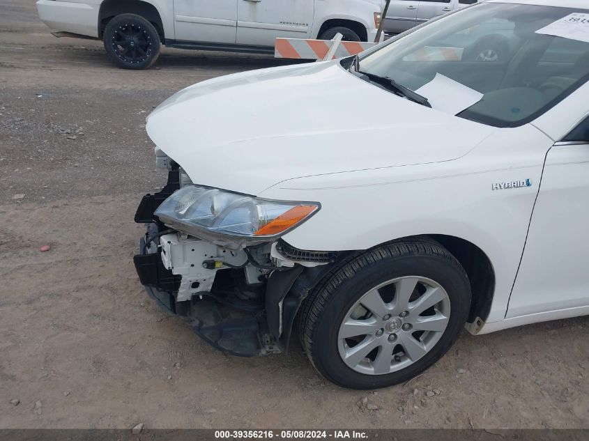 2007 Toyota Camry Hybrid VIN: JTNBB46K773022018 Lot: 39356216