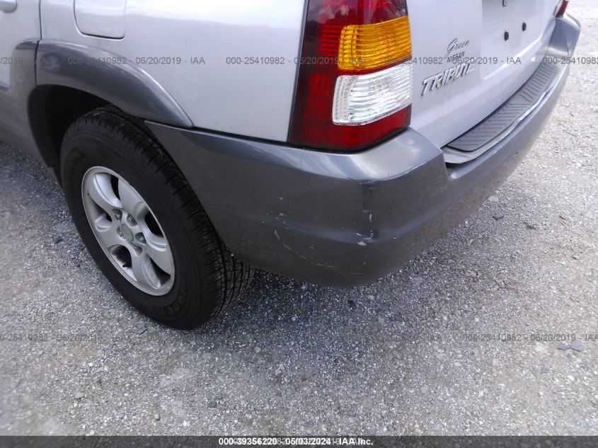 2004 Mazda Tribute Lx V6 VIN: 4F2YZ941X4KM18186 Lot: 39356220