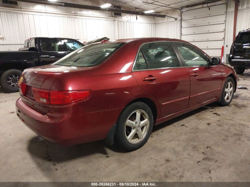 2005 Honda Accord 2.4 Ex VIN: 1HGCM56845A111715 Lot: 39356231