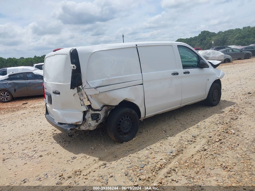2019 Mercedes-Benz Metris VIN: WD3PG2EA7K3536172 Lot: 39356244