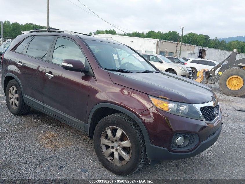 2012 Kia Sorento Lx VIN: 5XYKT4A66CG287305 Lot: 39356257