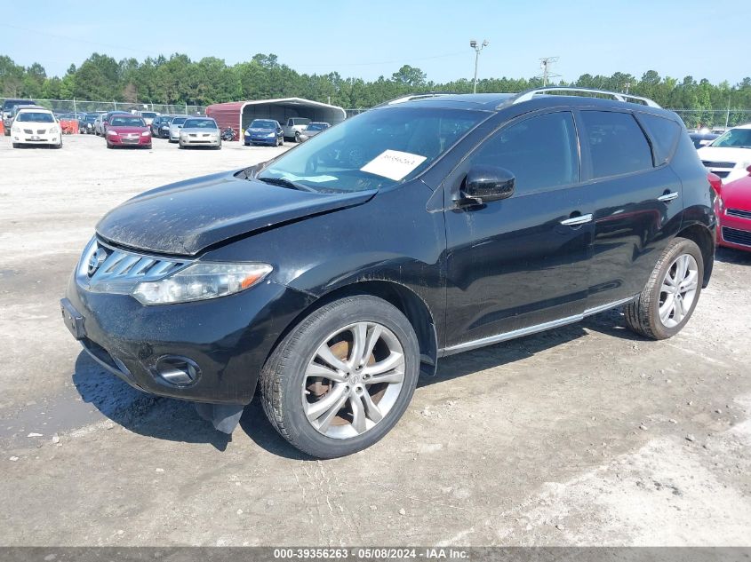 2009 Nissan Murano Le VIN: JN8AZ18W49W147266 Lot: 39356263