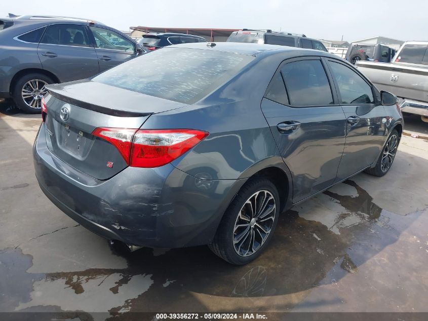 2016 Toyota Corolla S Plus VIN: 5YFBURHE5GP390238 Lot: 39356272