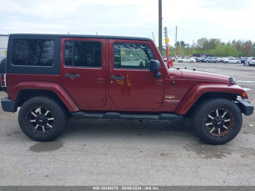 2009 Jeep Wrangler Unlimited Sahara VIN: 1J8GA59179L773380 Lot: 39356276