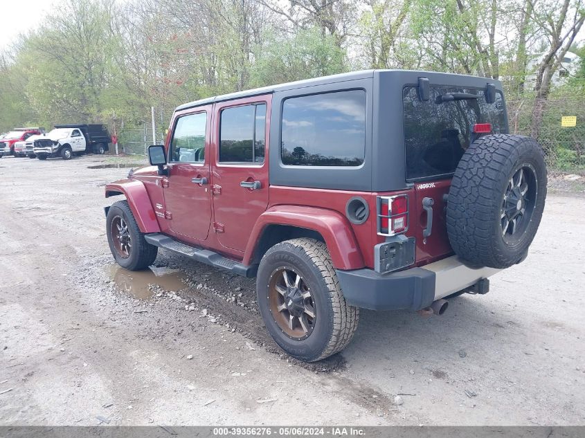 2009 Jeep Wrangler Unlimited Sahara VIN: 1J8GA59179L773380 Lot: 39356276