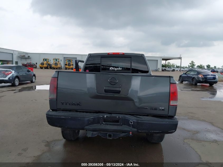 2009 Nissan Titan Se VIN: 1N6BA07D09N316560 Lot: 39356305