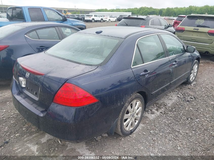 2007 Honda Accord 3.0 Ex VIN: 1HGCM66547A034519 Lot: 39356332