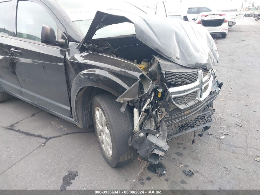 2018 Dodge Journey Se VIN: 3C4PDCAB6JT208604 Lot: 39356347