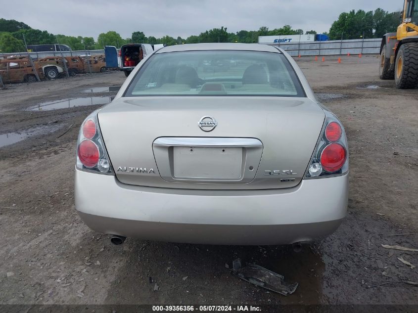 2005 Nissan Altima 3.5 Sl VIN: 1N4BL11D95C955558 Lot: 39356356