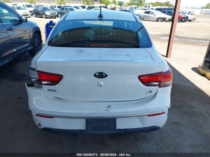 2021 Kia Rio S VIN: 3KPA24AD3ME422851 Lot: 39356373