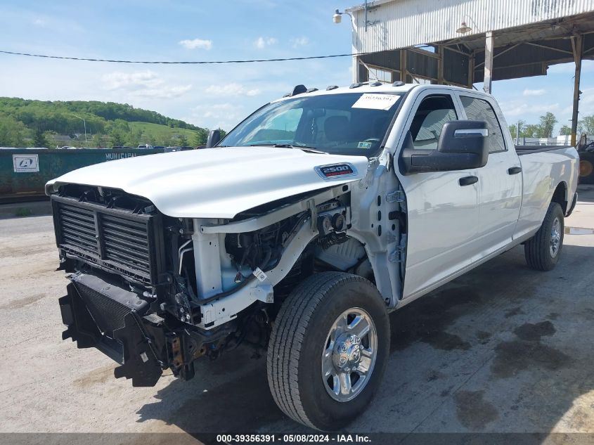 2024 Ram 2500 Tradesman 4X4 8' Box VIN: 3C6UR5HL9RG102223 Lot: 39356391