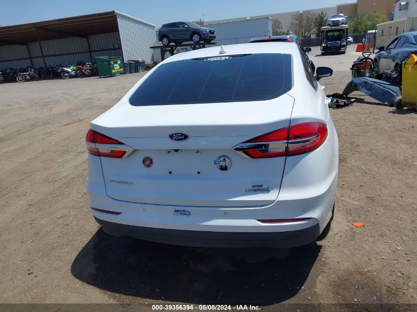 2019 Ford Fusion Hybrid Se VIN: 3FA6P0LU1KR201368 Lot: 39356394