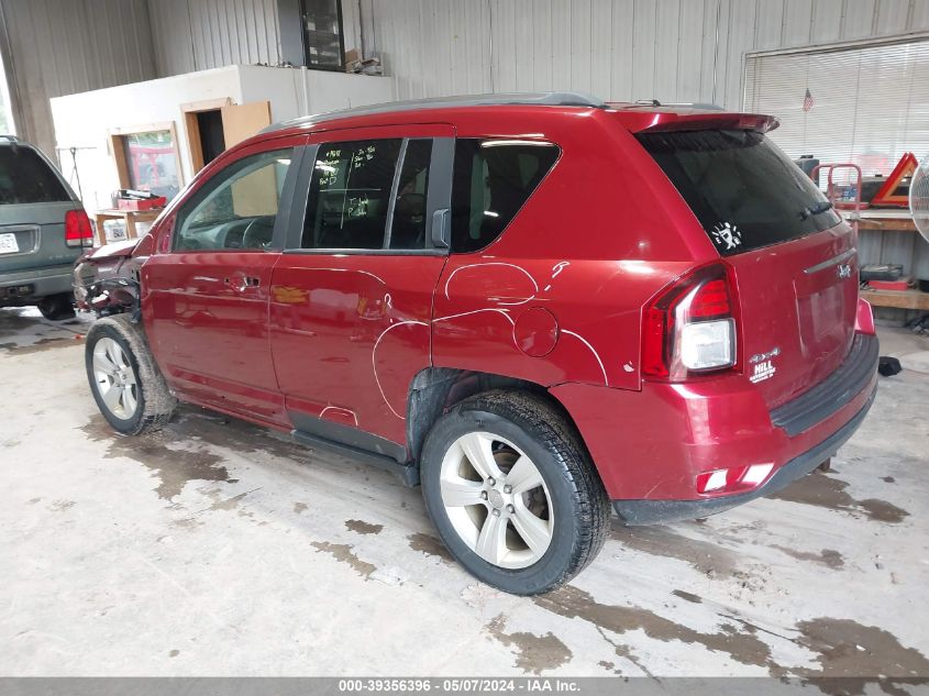 2014 Jeep Compass Latitude VIN: 1C4NJDEB4ED796305 Lot: 39356396