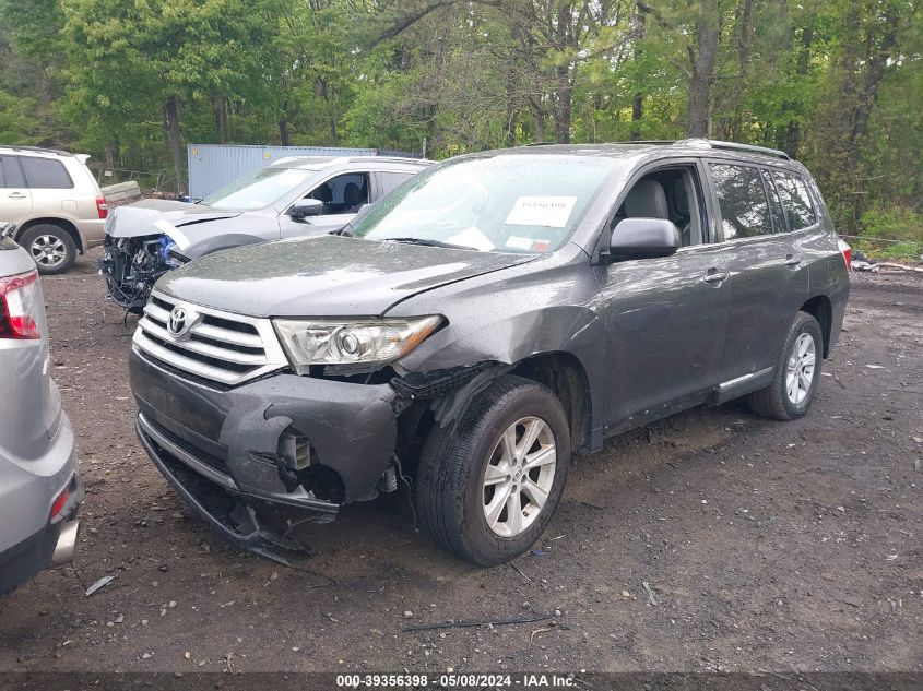 2013 Toyota Highlander Se V6 VIN: 5TDBK3EH9DS202020 Lot: 39356398