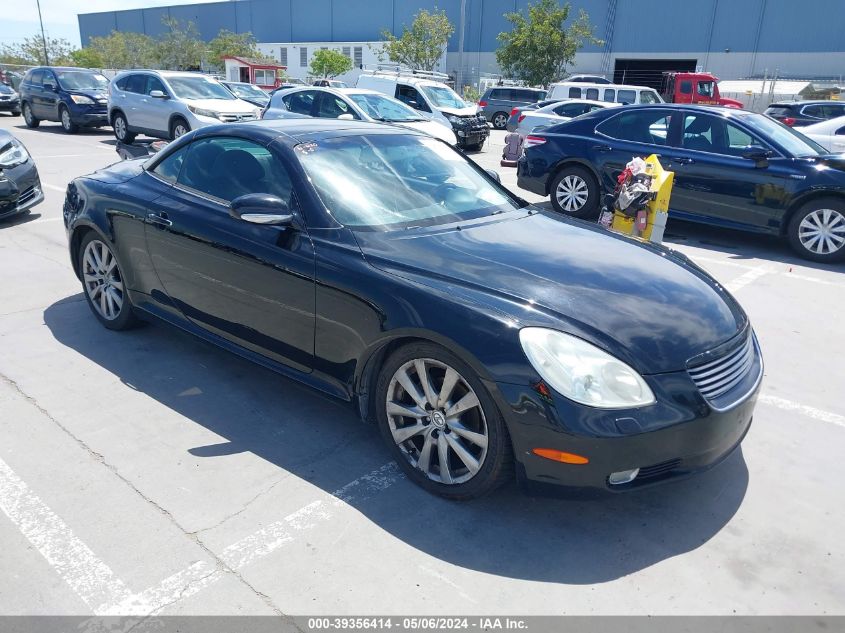 2002 Lexus Sc 430 VIN: JTHFN48Y920002554 Lot: 39356414