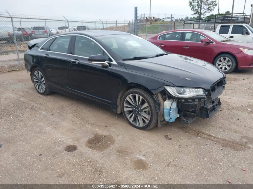 2017 Lincoln Mkz Reserve VIN: 3LN6L5E96HR641876 Lot: 39356427