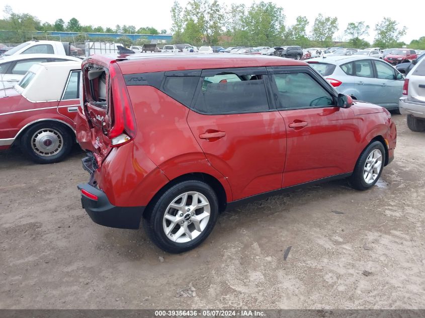 2022 Kia Soul Lx VIN: KNDJ23AUXN7835829 Lot: 39356436