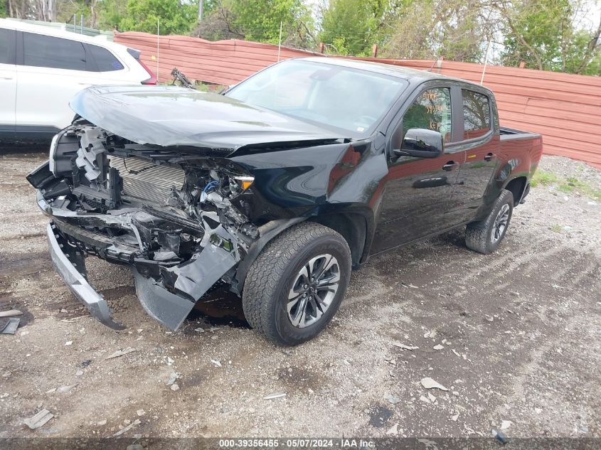 2022 Chevrolet Colorado 4Wd Short Box Z71 VIN: 1GCGTDEN3N1178861 Lot: 39356455