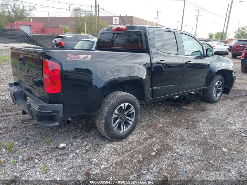 2022 Chevrolet Colorado 4Wd Short Box Z71 VIN: 1GCGTDEN3N1178861 Lot: 39356455