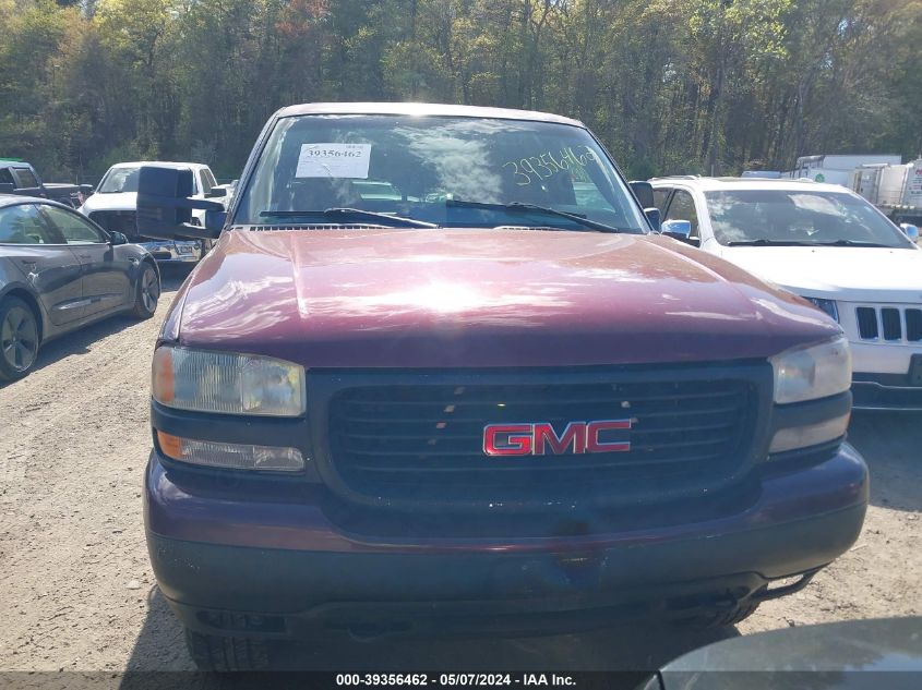 2001 GMC Sierra 1500 Sle VIN: 2GTEK19T411173237 Lot: 39356462