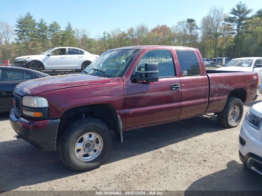 2001 GMC Sierra 1500 Sle VIN: 2GTEK19T411173237 Lot: 39356462