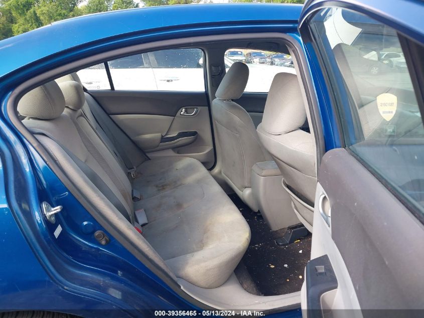 2012 Honda Civic Ex VIN: 2HGFB2F85CH536876 Lot: 39356465