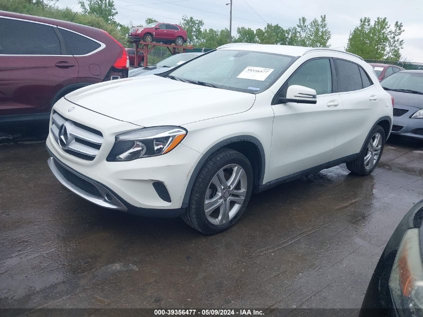 2015 Mercedes-Benz Gla 250 4Matic VIN: WDCTG4GB8FJ093208 Lot: 39356477